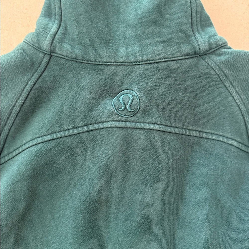 lululemon athletica Teal Quarter-Zip Cozy Pullover - Picture 5 of 6